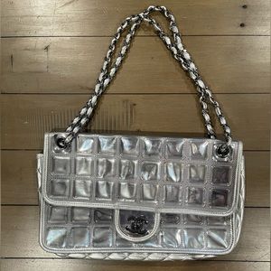 Silver Chanel Purse